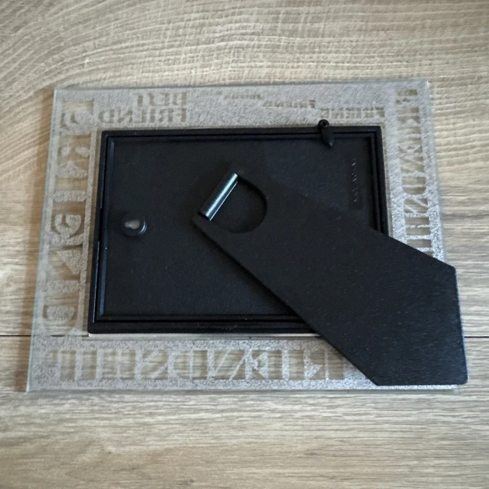 Friends Picture Frame Glass Best Friend Gift Friendship Free Standing Hanging‎